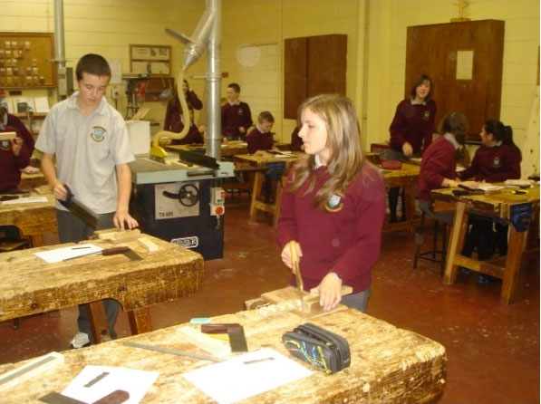 Junior Cert Woodwork Class